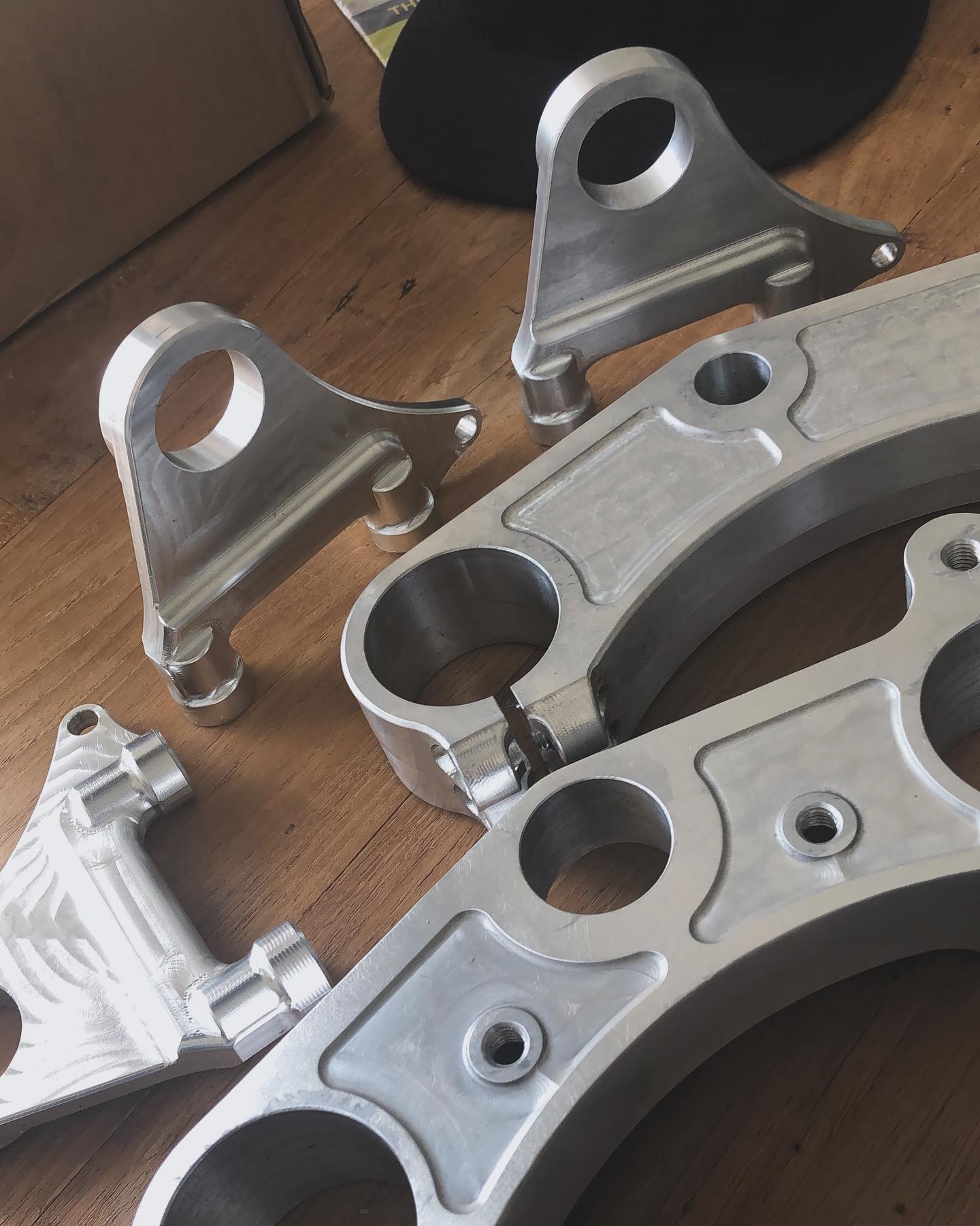 Who doesn’t like CNC goodies? #cnc #hondars125 #motorsportparts